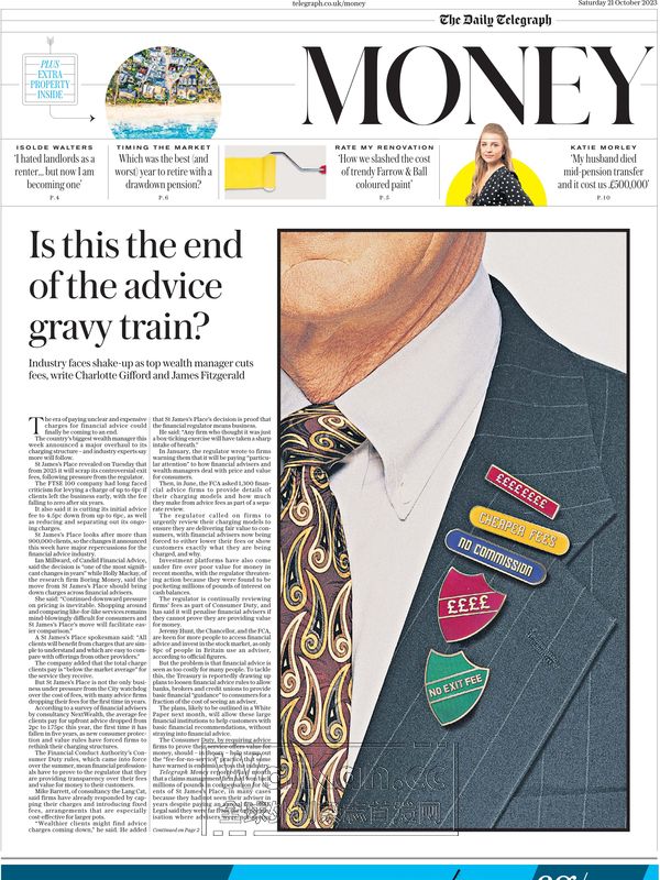 The Daily Telegraph Money - 21 October 2023 (.PDF)