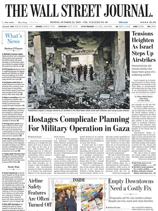 The Wall Street Journal - 23 October 2023 (.PDF)