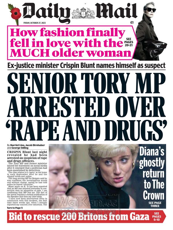Daily Mail - 27 October 2023 (.PDF)