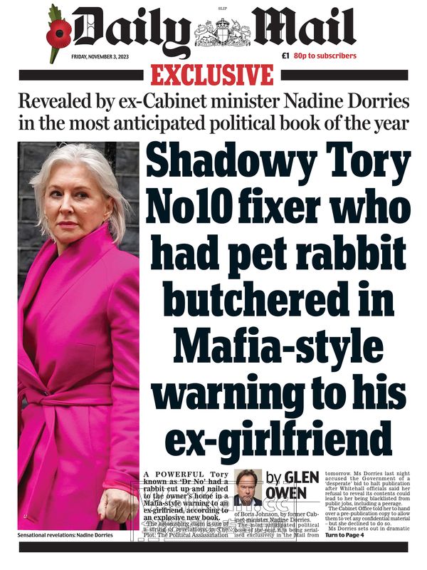 Daily Mail - 03 November 2023 (.PDF)