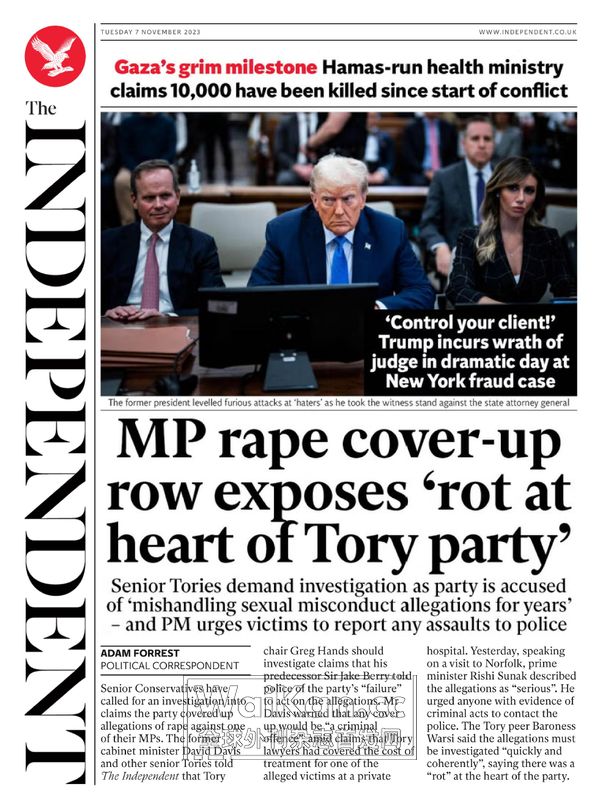 The Independent - 07 November 2023 (.PDF)