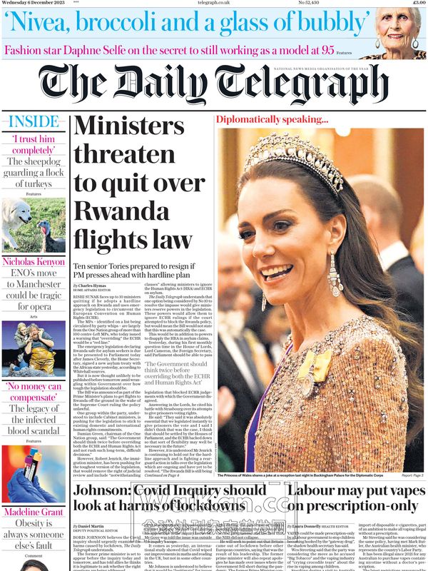 The Daily Telegraph - 6 December 2023 (.PDF)