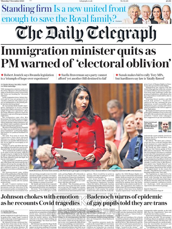 The Daily Telegraph - 7 December 2023 (.PDF)