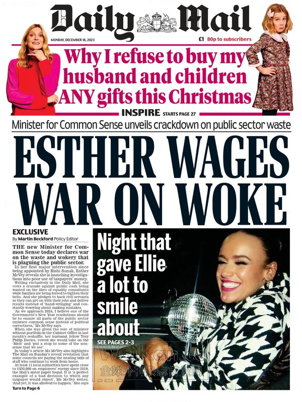 Daily Mail - 18 December 2023 (.PDF)
