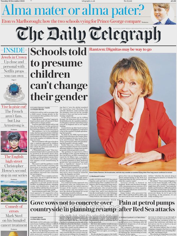 The Daily Telegraph - 19 December 2023 (.PDF)