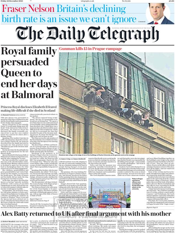 The Daily Telegraph - 22 December 2023 (.PDF)