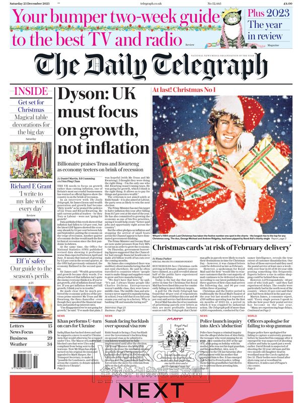 The Daily Telegraph - 23 December 2023 (.PDF)