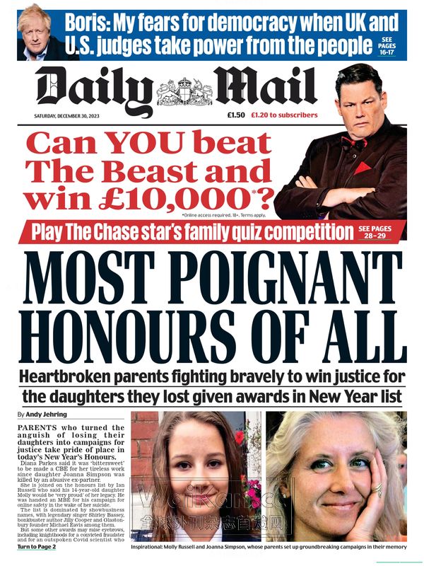Daily Mail - 30 December 2023 (.PDF)
