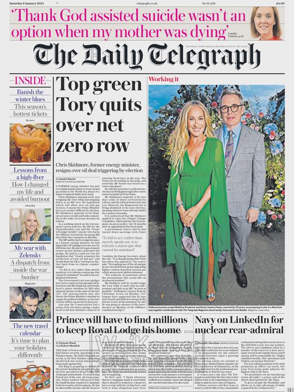 The Daily Telegraph - 6 January 2024 (.PDF)