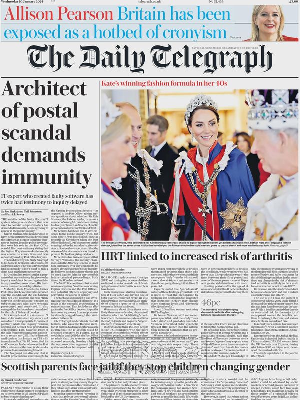 The Daily Telegraph - 10 January 2024 (.PDF)