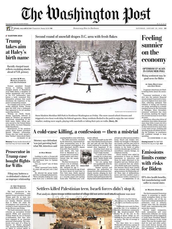 The Washington Post - January 20, 2024 (.PDF)