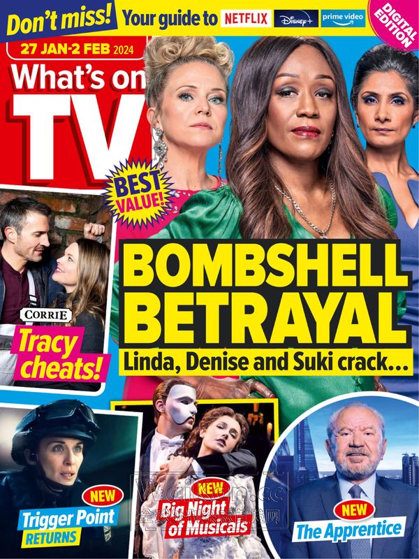 What's on TV - 27 January & 2 February, 2024 (.PDF)