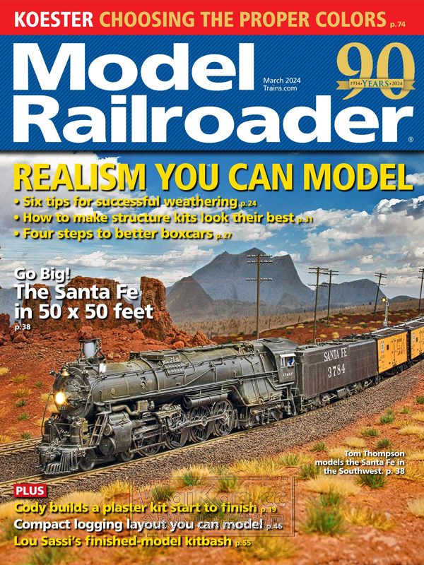 Model Railroader - March 2024 (.PDF)