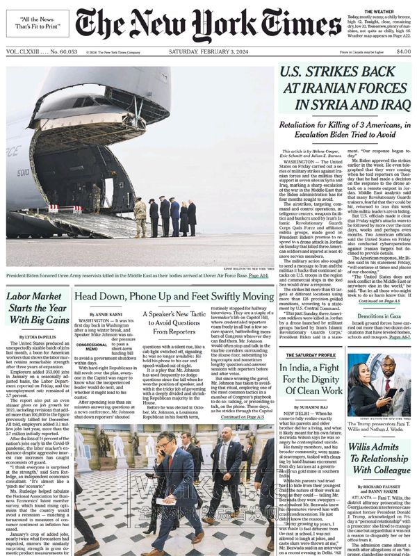 The New York Times - 3 February 2024 (.PDF)