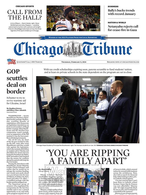 Chicago Tribune - February 08, 2024 (.PDF)