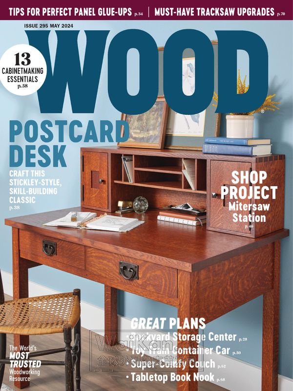 Wood Magazine - May 2024 (.PDF)