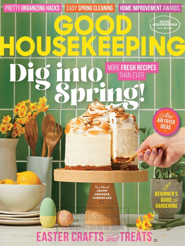 Good Housekeeping USA - March & April 2024 (.PDF)