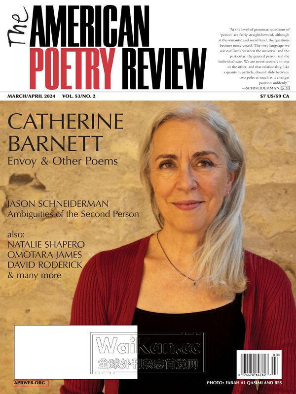 The American Poetry Review - March & April 2024 (.PDF)