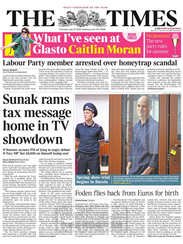 The Times – June 27, 2024 (.PDF)