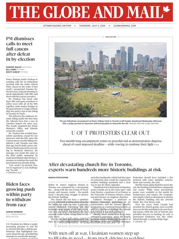 The Globe and Mail – July 04, 2024 (.PDF)