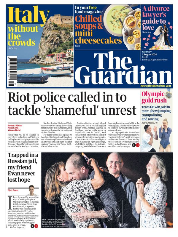 The Guardian – August 03, 2024 (.PDF)