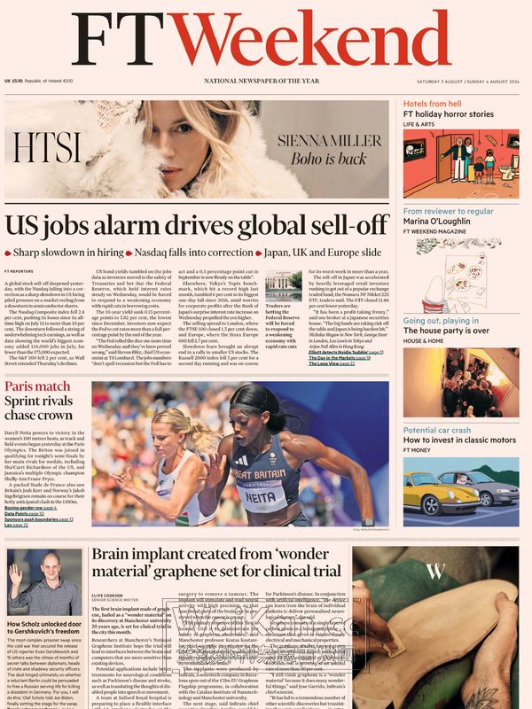 Financial Times Weekend UK – August 03&04, 2024 (.PDF)