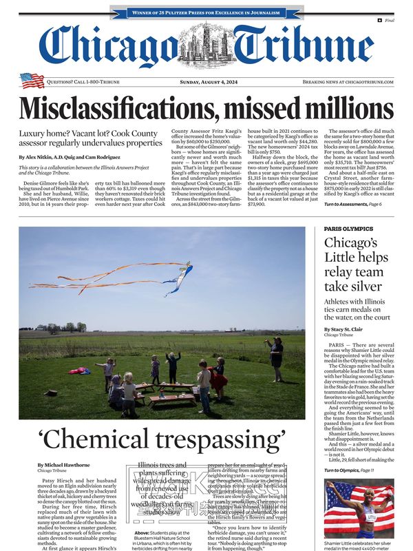 Chicago Tribune – August 04, 2024 (.PDF)