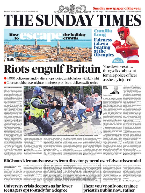 The Sunday Times UK – August 4, 2024 (.PDF)