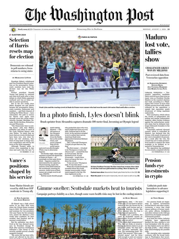 The Washington Post – August 5, 2024 (.PDF)