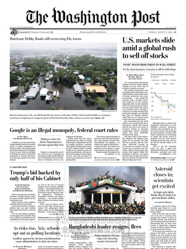 The Washington Post – August 06, 2024 (.PDF)